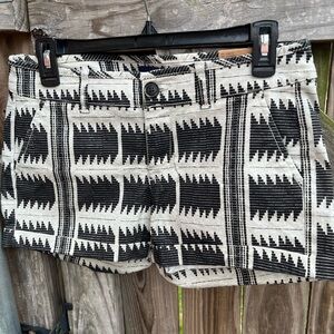 American Eagle low rise midi stretch shorts